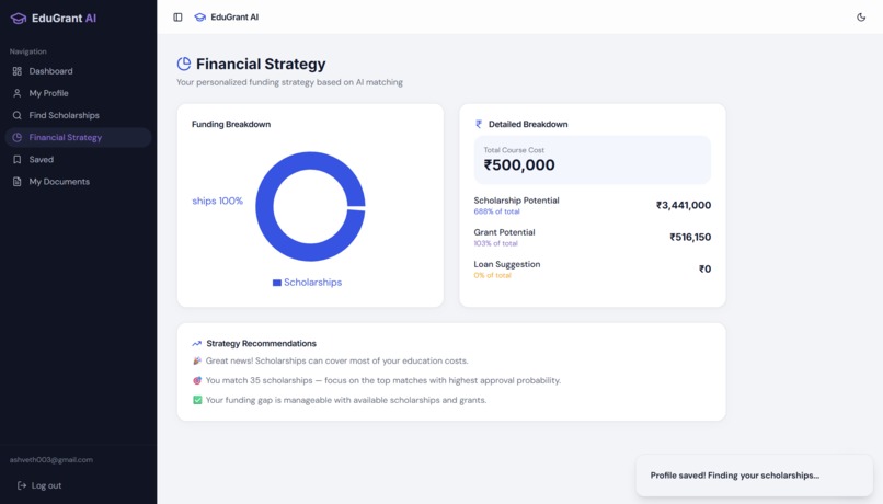 EduGrant AI – screenshot 2