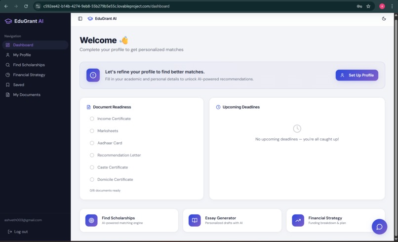 EduGrant AI – screenshot 4