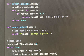 EcoKiosk AI powered machine