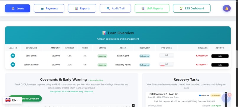 RecoveryFlow - AI-Powered Loan Recovery Platform – screenshot 5