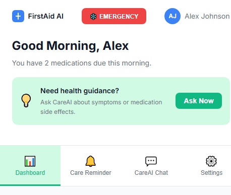 FirstAID AI – screenshot 1