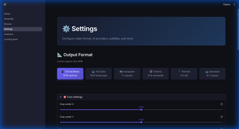 AutoShorts: GPU-Accelerated Semantic Video Pipeline – screenshot 3