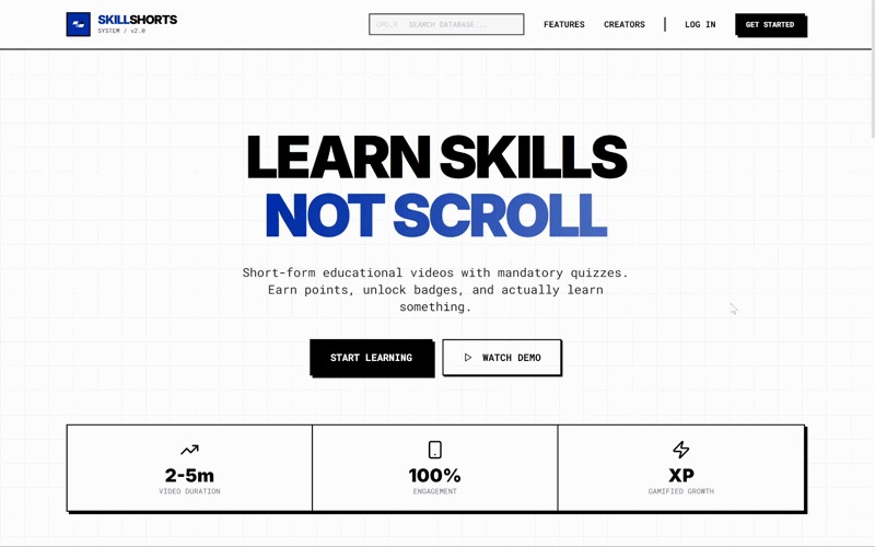 SkillShorts – screenshot 1