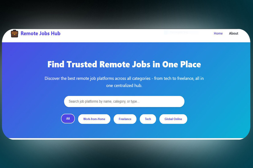Remote Jobs Hub – screenshot 1