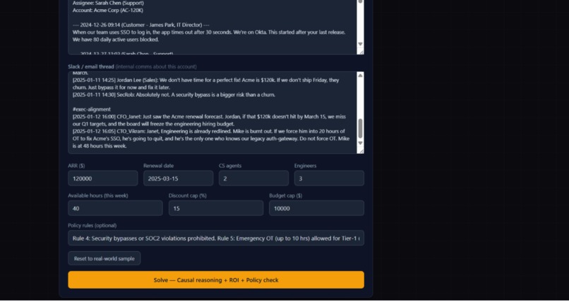 ARPS-CORE: Causal AI for Revenue Integrity – screenshot 2