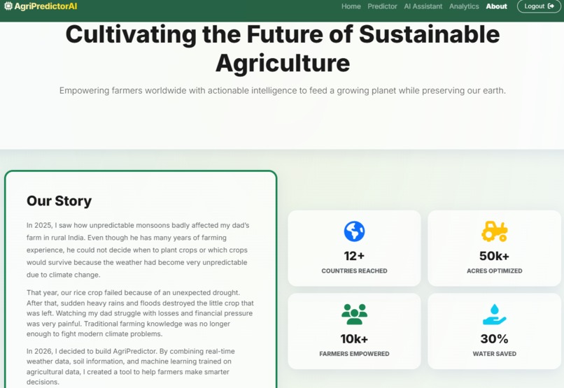 AgriPredictor AI – screenshot 2