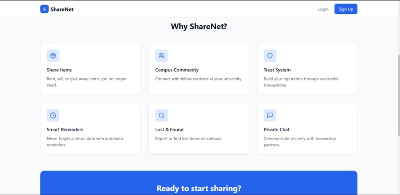 ShareNet – screenshot 2