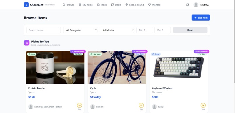 ShareNet – screenshot 3