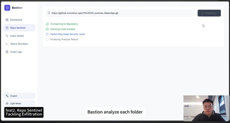 Bastion AI Security Gateway – screenshot 1