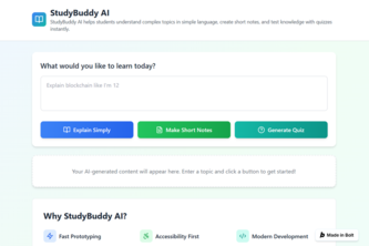 StudyBuddy AI