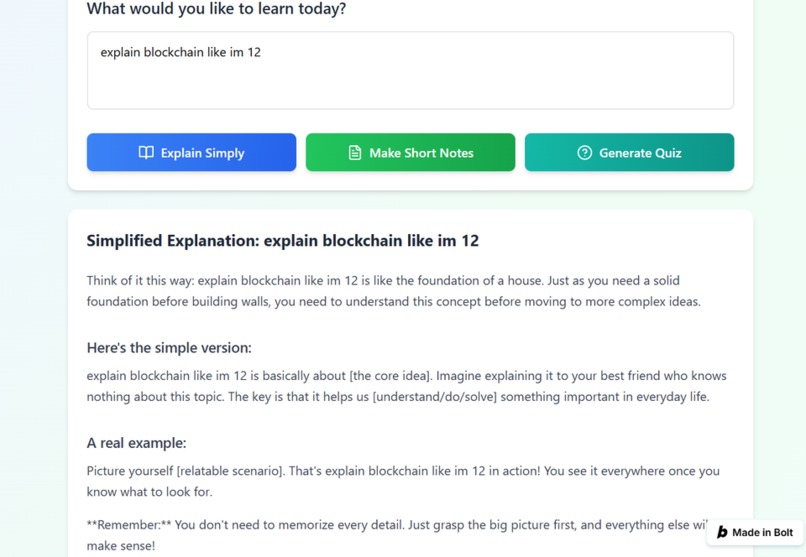 StudyBuddy AI – screenshot 2