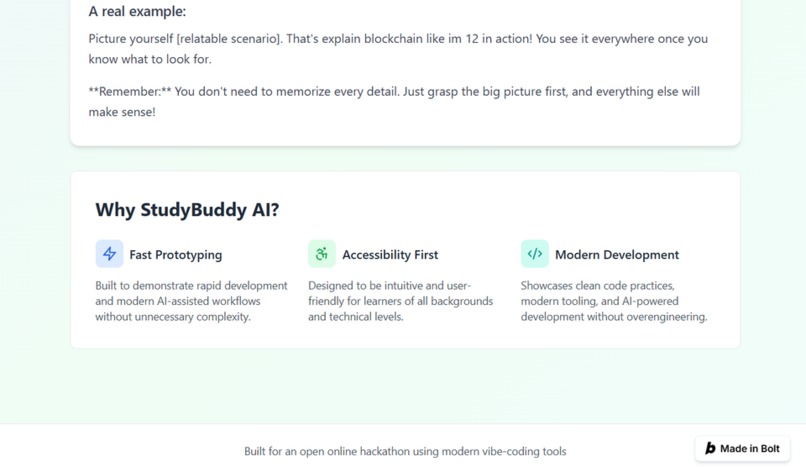 StudyBuddy AI – screenshot 3
