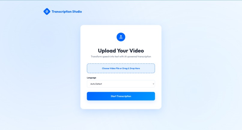 Transcription Studio – screenshot 1