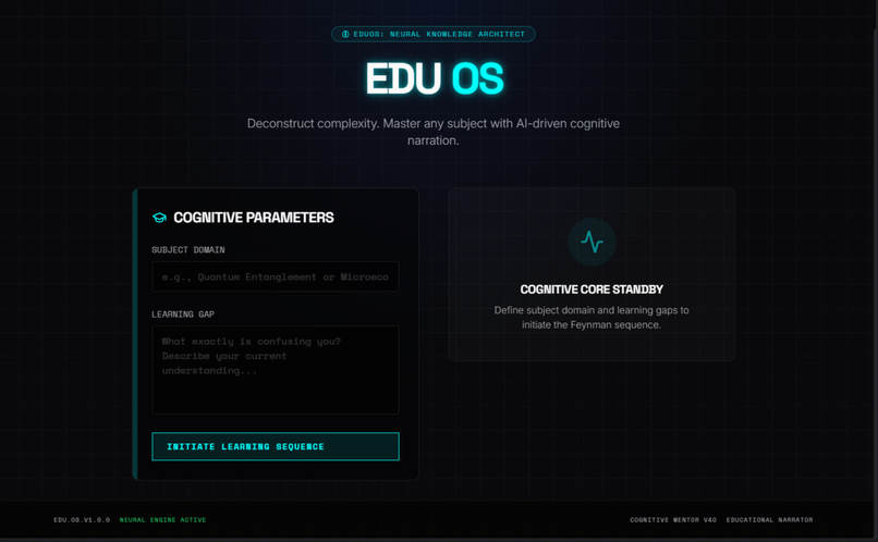 EduOS – screenshot 1