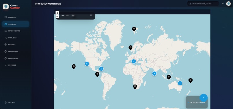 Ocean Guardian - Marine Conservation Platform – screenshot 6