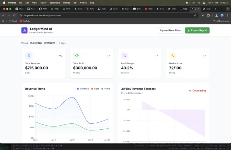 LedgerMind AI – screenshot 1