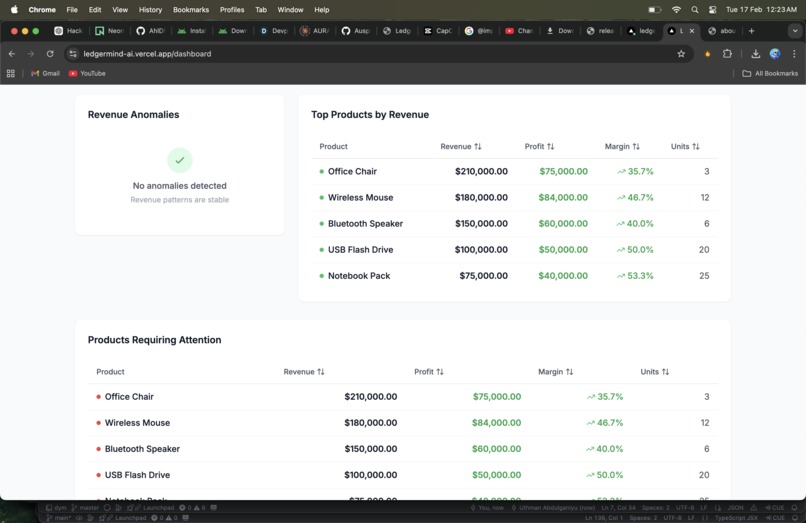 LedgerMind AI – screenshot 2