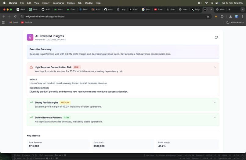LedgerMind AI – screenshot 3