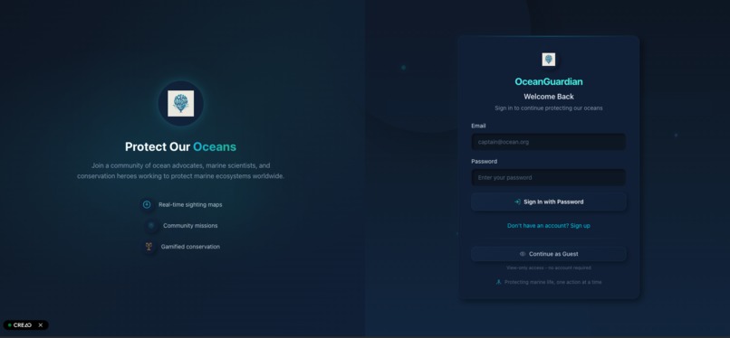 Ocean Guardian - Marine Conservation Platform – screenshot 15