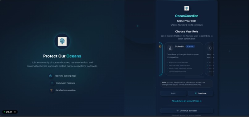 Ocean Guardian - Marine Conservation Platform – screenshot 16
