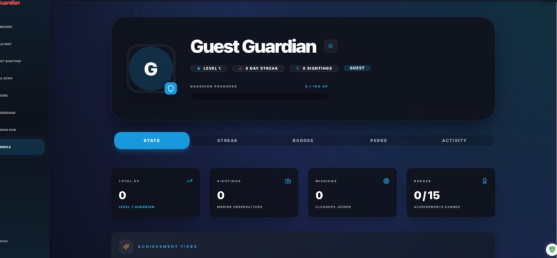 Ocean Guardian - Marine Conservation Platform – screenshot 17