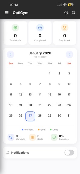Optigym – screenshot 2