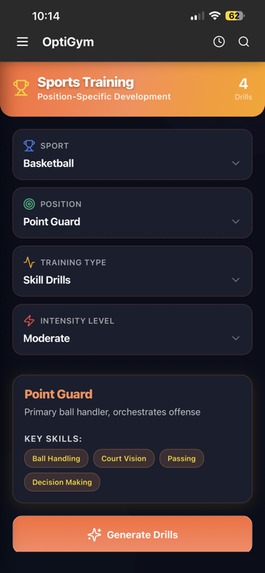 Optigym – screenshot 5