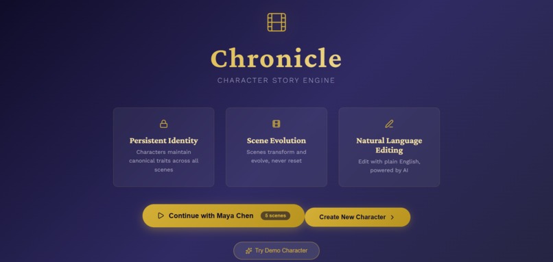 Chronicle-Story writer – screenshot 2