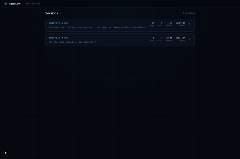 AgentLens – screenshot 1