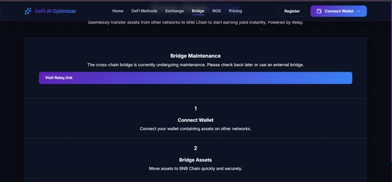  DeFi AI Yield Optimizer – screenshot 3