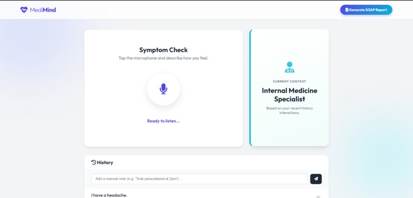 MediMind – screenshot 1