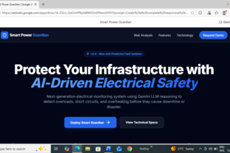 Smart Power Guardian – AI Fault Detection System