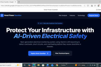 Smart Power Guardian – AI Fault Detection System