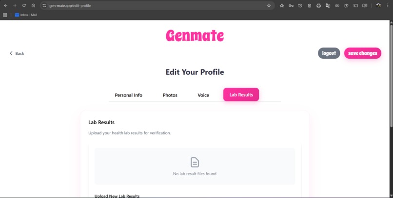 Genmate – screenshot 1