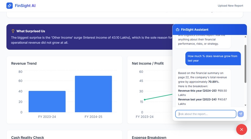 Finsight AI – screenshot 2