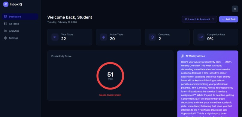 InboxIQ – screenshot 2