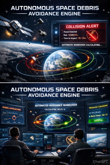 Autonomous Space Debris Avoidance Engine – screenshot 1