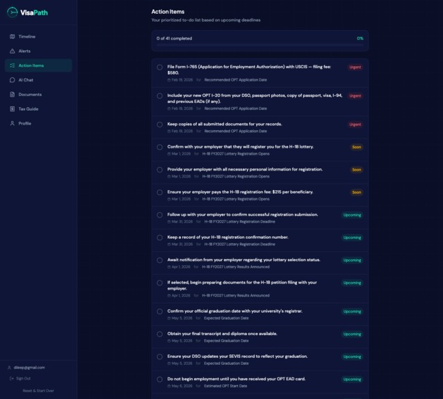 VisaPath – screenshot 7