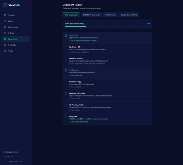 VisaPath – screenshot 9