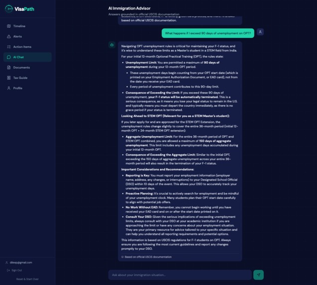 VisaPath – screenshot 8