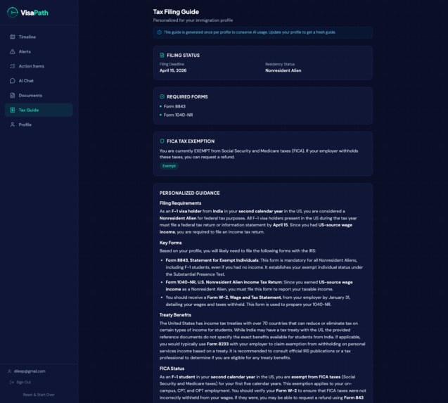 VisaPath – screenshot 10