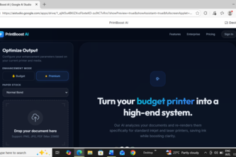 BudgetPrint Pro AI