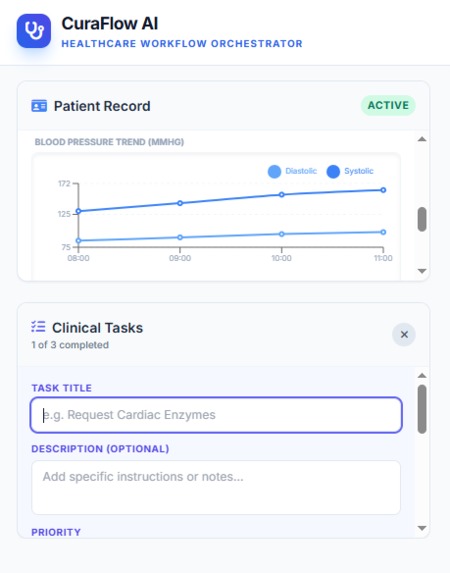 CuraFlow – screenshot 1