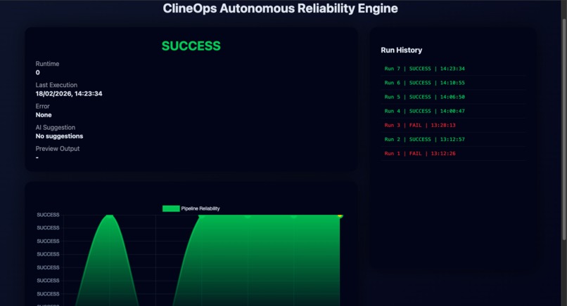 ClineOps – screenshot 1