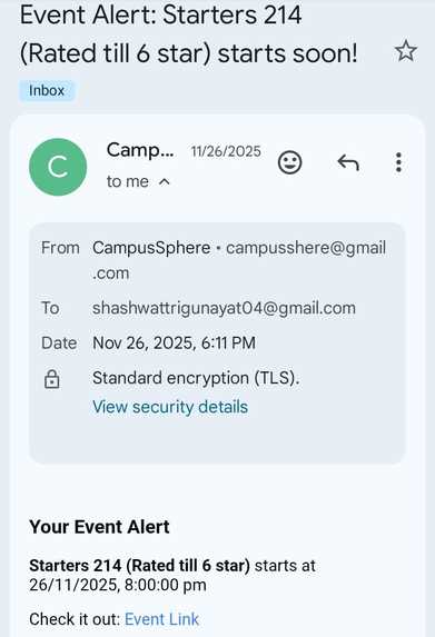 CampusSphere – screenshot 4