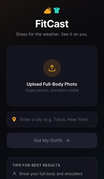 FitCast – screenshot 1