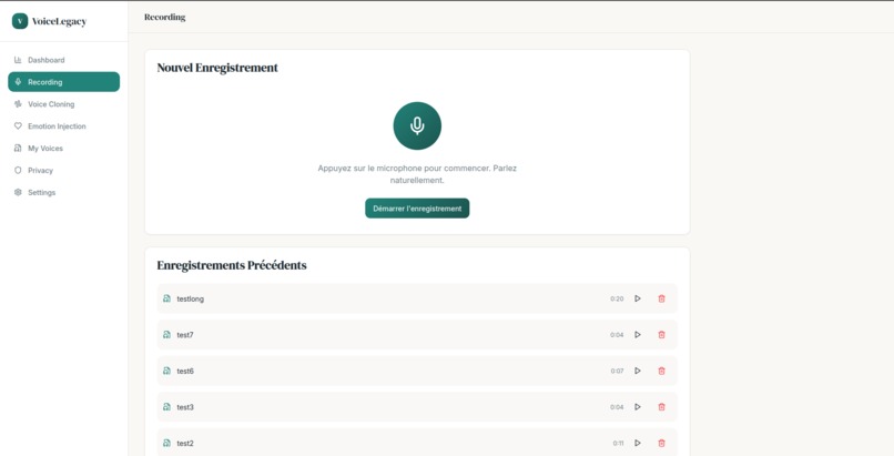 voicelegacy – screenshot 4