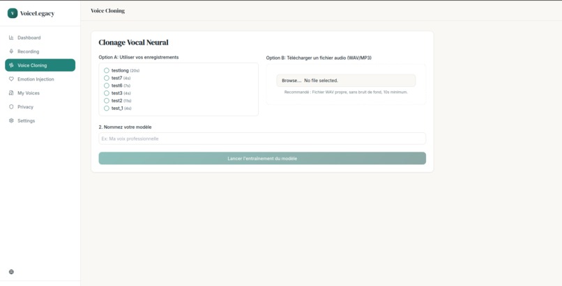 voicelegacy – screenshot 5