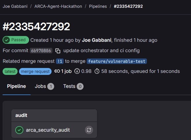 ARCA: Autonomous Reliability & Compliance Agent – screenshot 2