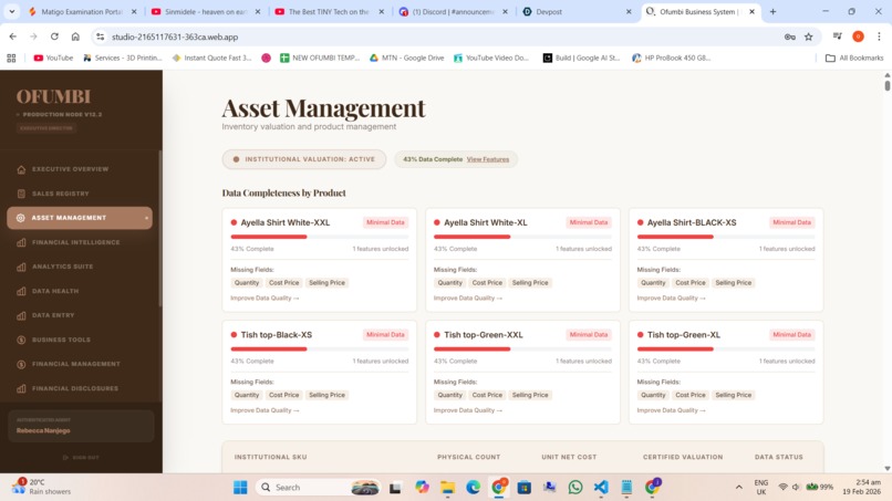 Ofumbi Business System – screenshot 5